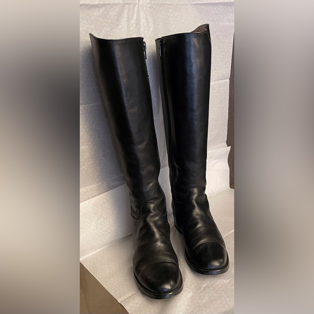 Argentinian Riding boots – black leather size 38
